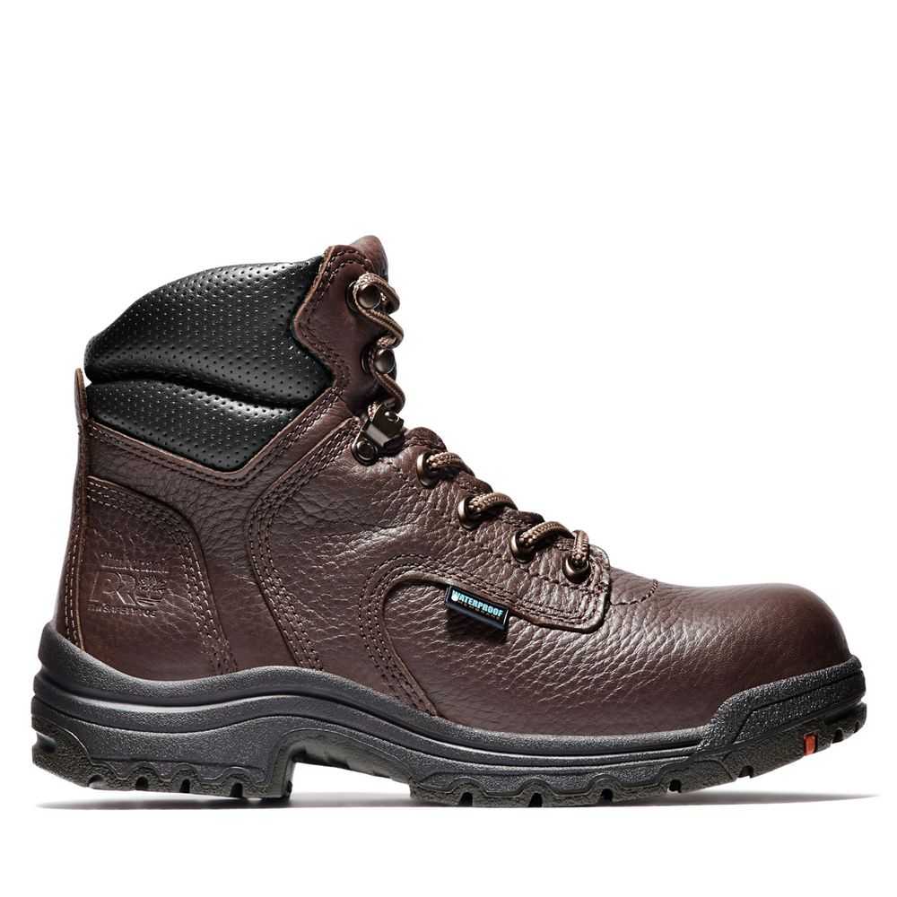 Timberland Μποτακια Εργασίας Γυναικεια Βαθυ Καφε - Pro® Titan® 6" Alloy Toe - Greece 8296057-GQ